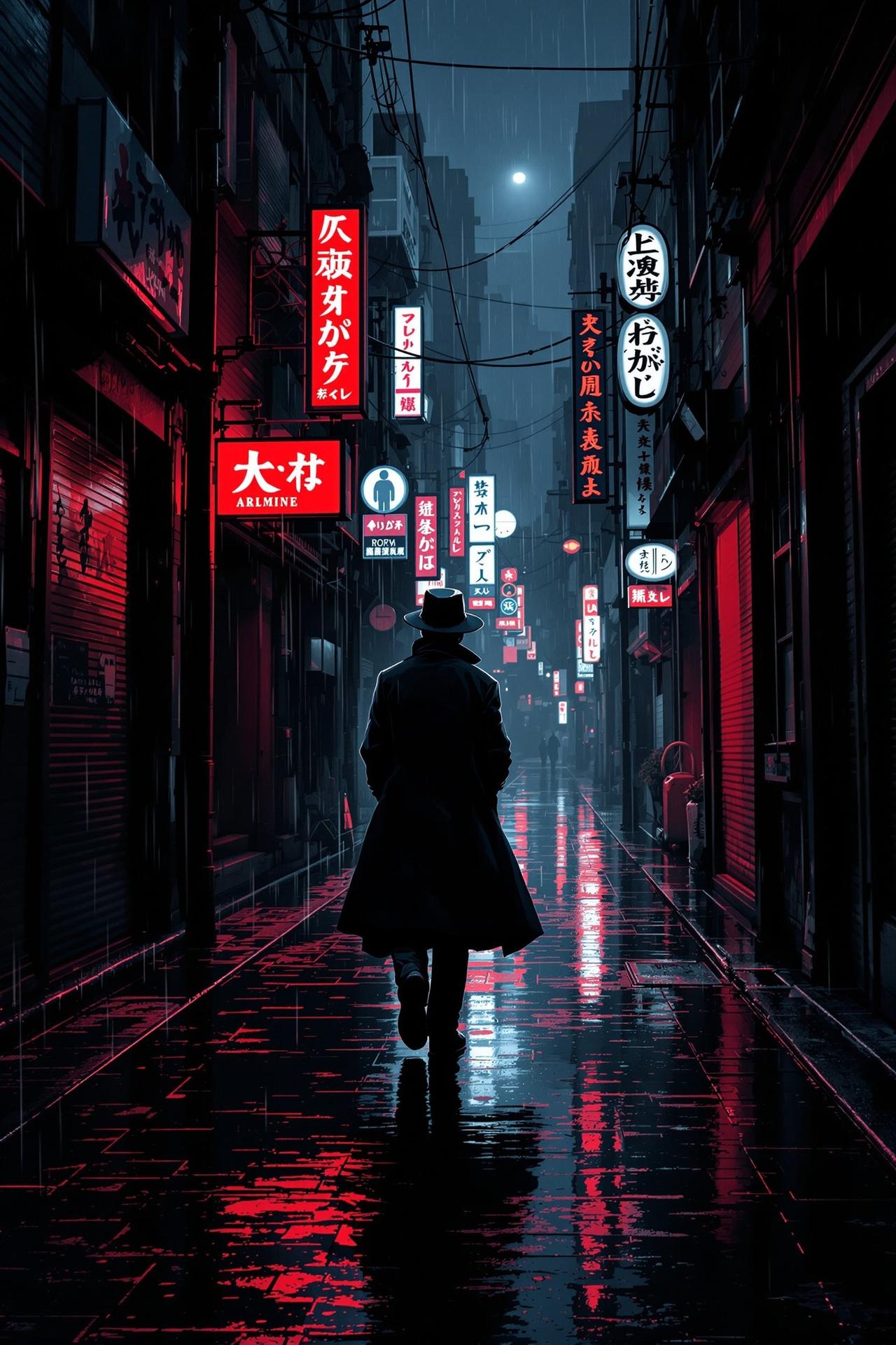 暗夜追踪 - 悬疑推理 | 9.1分 动漫看片悬疑动画《暗夜追踪》- 在霓虹闪烁的罪恶都市,一位退役刑警用最原始的方式追踪真相。每一起案件都是一面照妖镜。